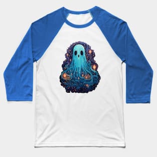 Cute Ghost 007 Baseball T-Shirt